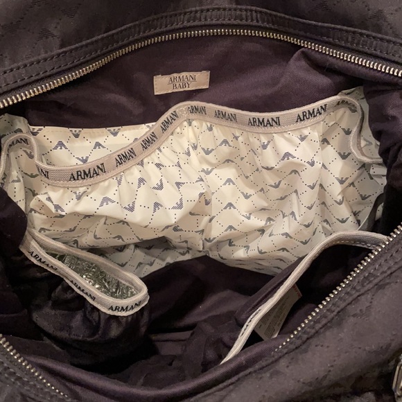 Armani baby diaper bag